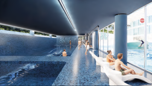 Piscina Semi-Olímpica · Surf Center Ribeirão Preto