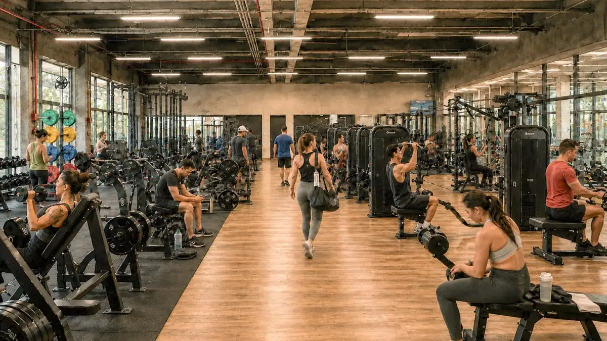 Academia do projeto Surf Center São Paulo