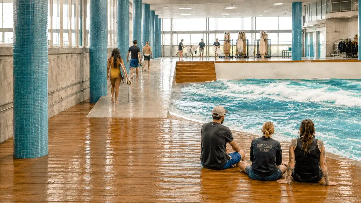 Deck do projeto Surf Center São Paulo