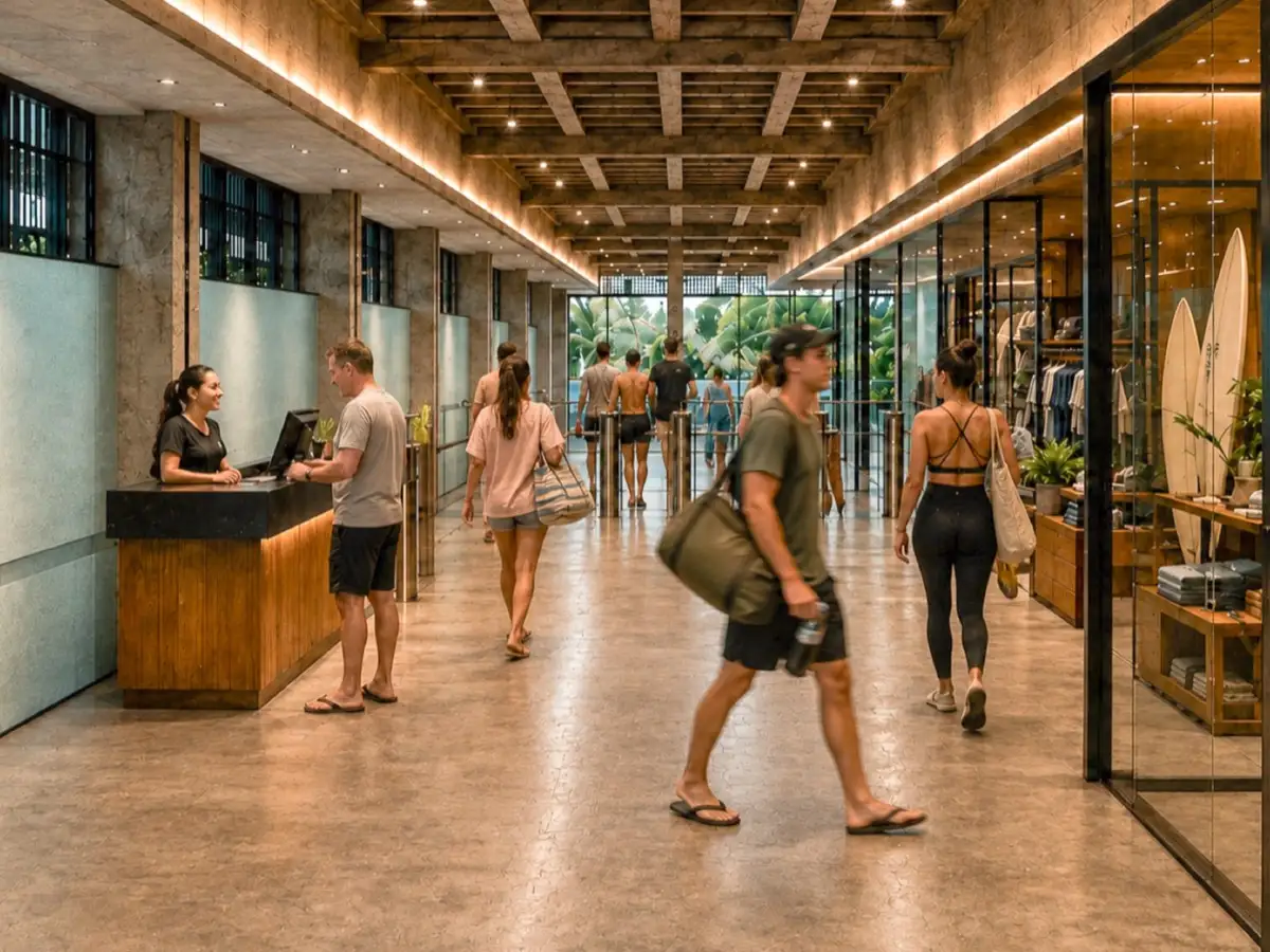 Recepção do projeto Surf Center São Paulo